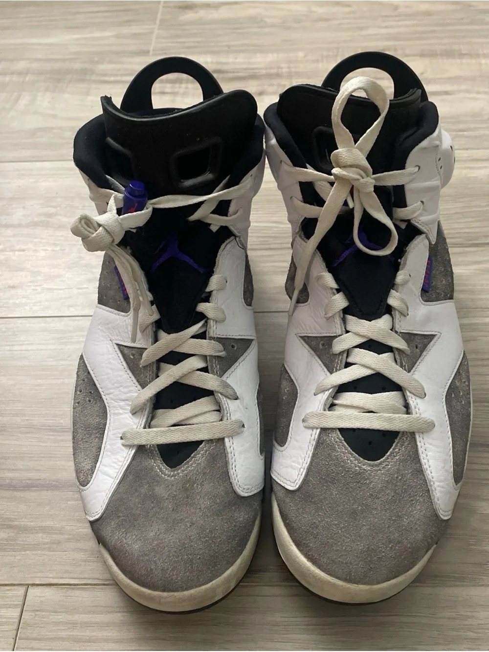 Jordan Air Jordan 6 Retro Flint Mens Size 12 Leather High Top Sneakers With box